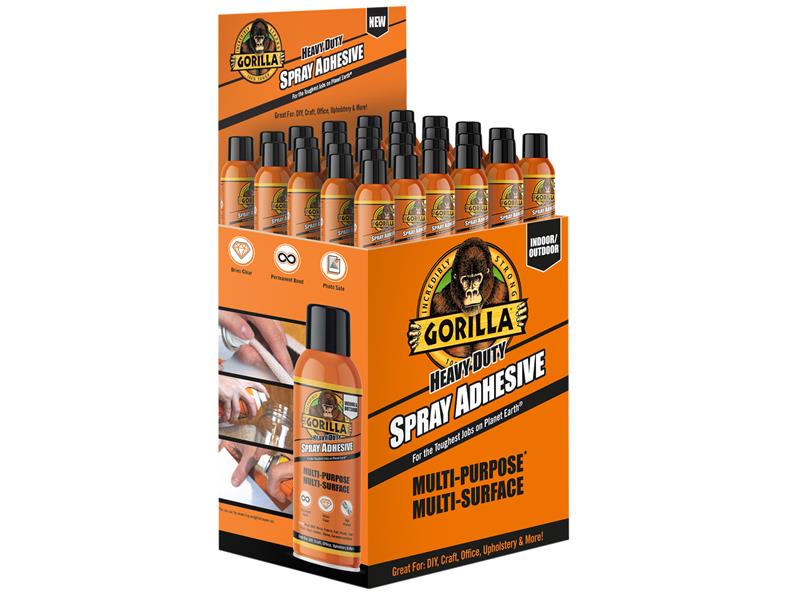 Heavy-Duty Spray Adhesive Display Cube
