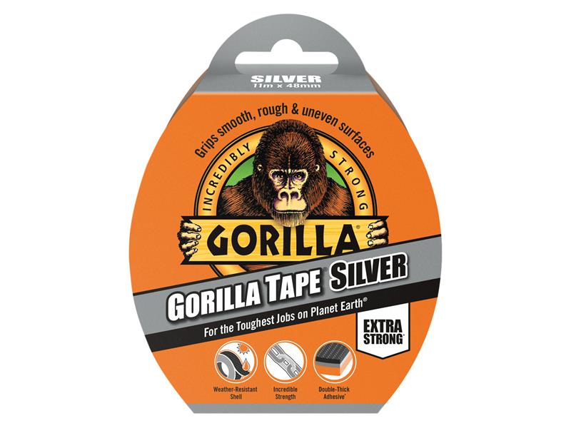 Gorilla Glue GRGSITAPE48 Gorilla Tape® Silver