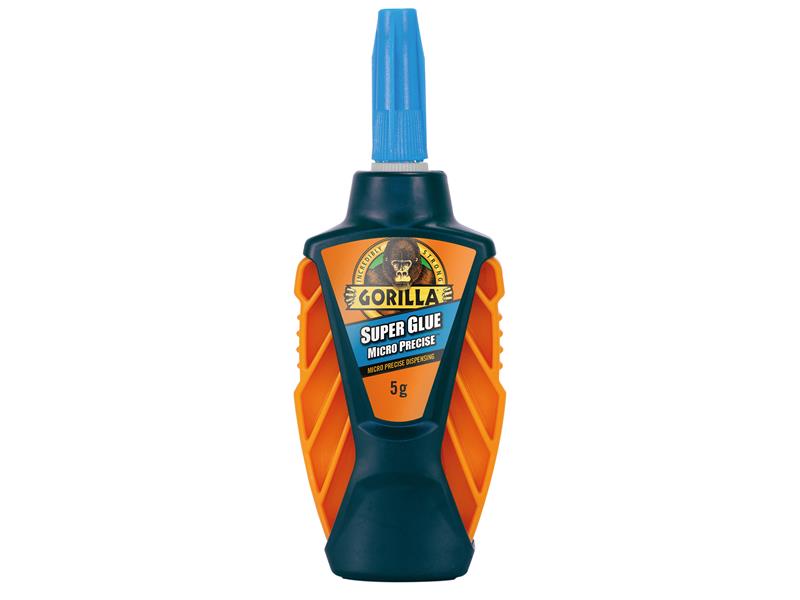 Gorilla Glue GRGGSGMP5 Gorilla Superglue Micro Precise 5g