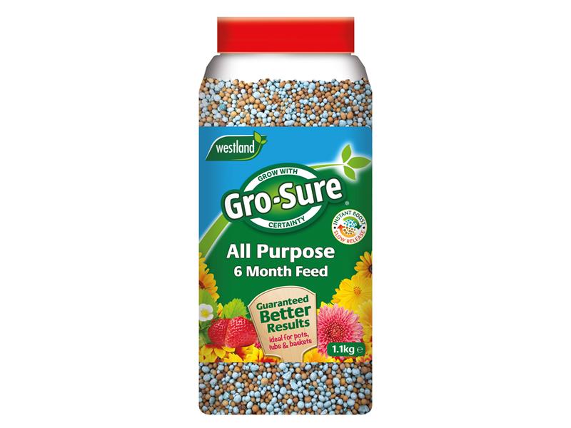 Gro-Sure GRO20100319 All Purpose 6 Month Feed 1.1kg Jar