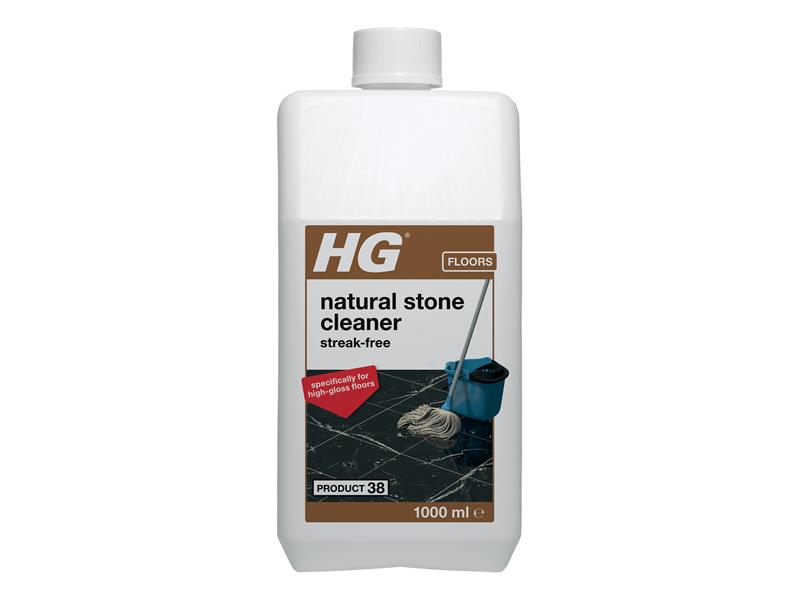 HG H/G382100106 Natural Stone Cleaner, Streak-free 1 litre