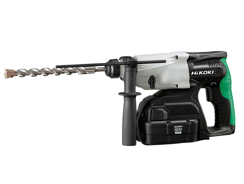 HiKOKI HIKDH24DVC DH24DVC SDS Plus Hammer Drill 3-Mode 24V 2 x 2.0Ah NiMH