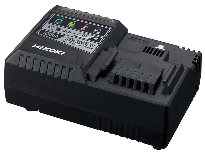 HiKOKI HIKUC18YSL3 UC18YSL3 Rapid Smart Charger for Slide Li-ion Battery 14.4-18V