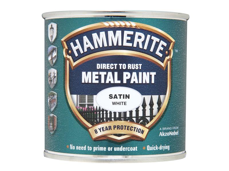 Hammerite HMMSAFW250 Direct to Rust Satin Finish Paint