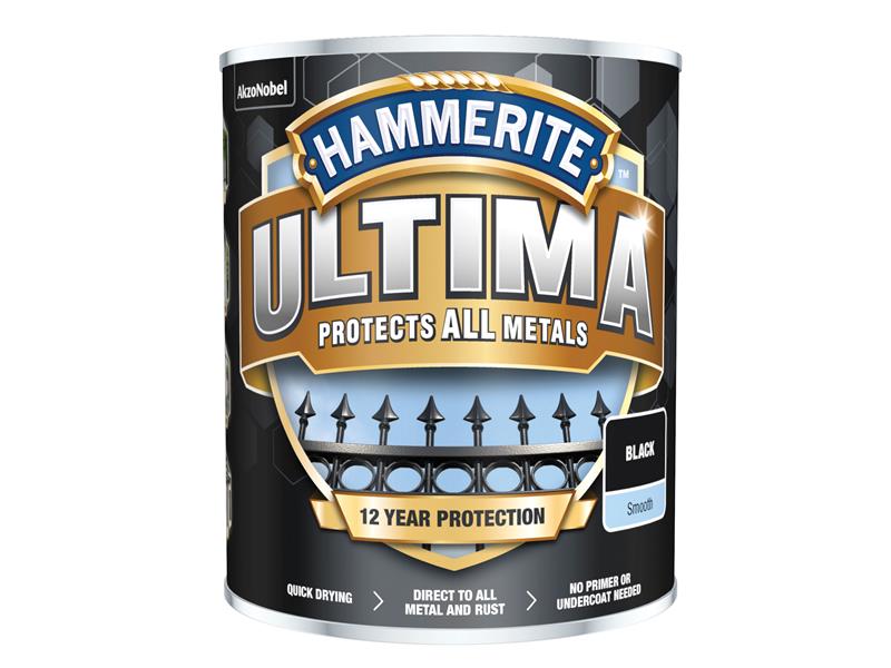 Hammerite HMMUMMBL750 Ultima Metal Paint