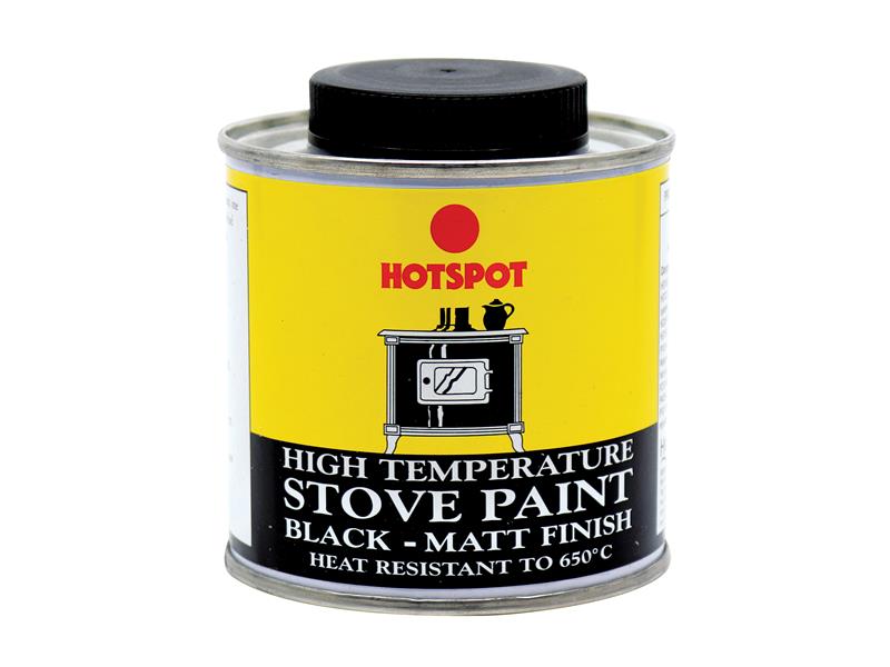Hotspot HOT201010 Stove Paint, Matt Black