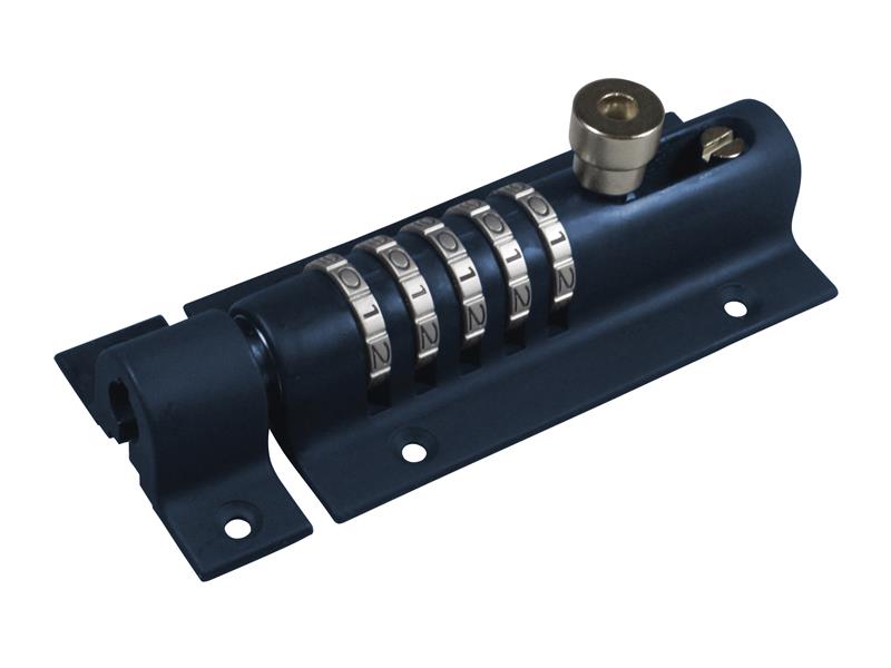Squire HSQCOMBI5 CombiBolt 5 Re-Codable Locking Bolt Black 150mm