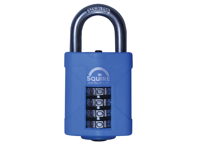 Squire HSQCP40S Rustproof Marine Combi Padlock