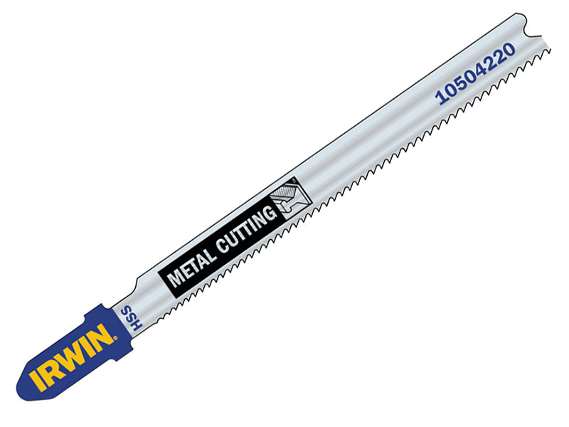 IRWIN® IRW10504233 T123X Metal Cutting Jigsaw Blades Pack of 5