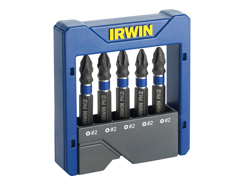 IRWIN® IRW1923434 Phillips Impact Screwdriver Pocket Bit Set, 5 Piece