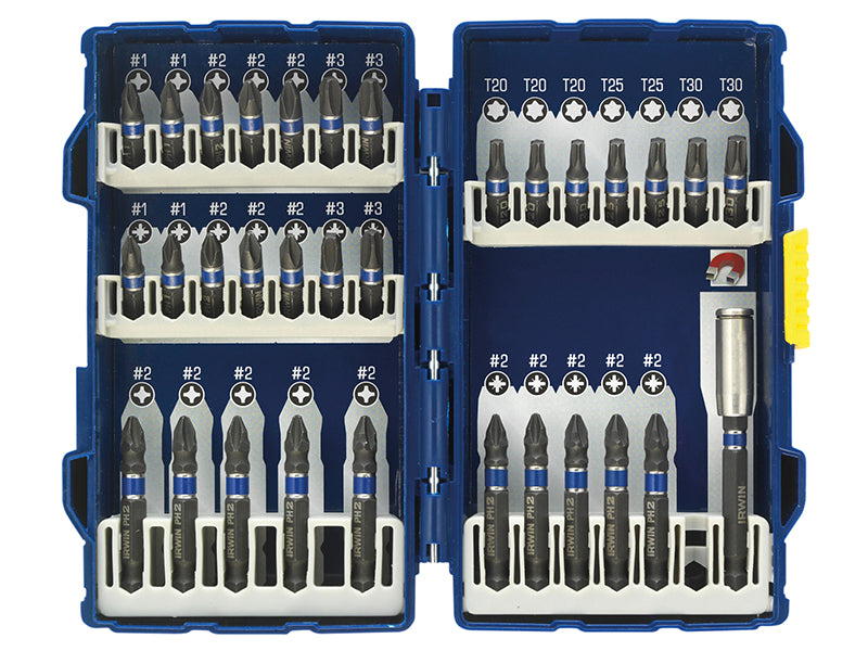 IRWIN® IRW1923437 Impact Screwdriver Bit Set, 32 Piece