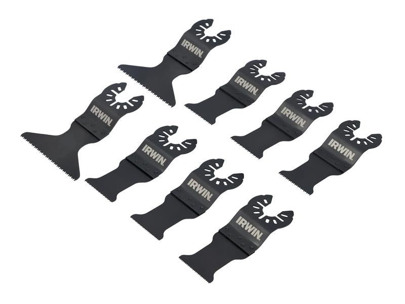 IRWIN® IRWIW1017112 IW1017112 Oscillating Blade Set, 8 Piece