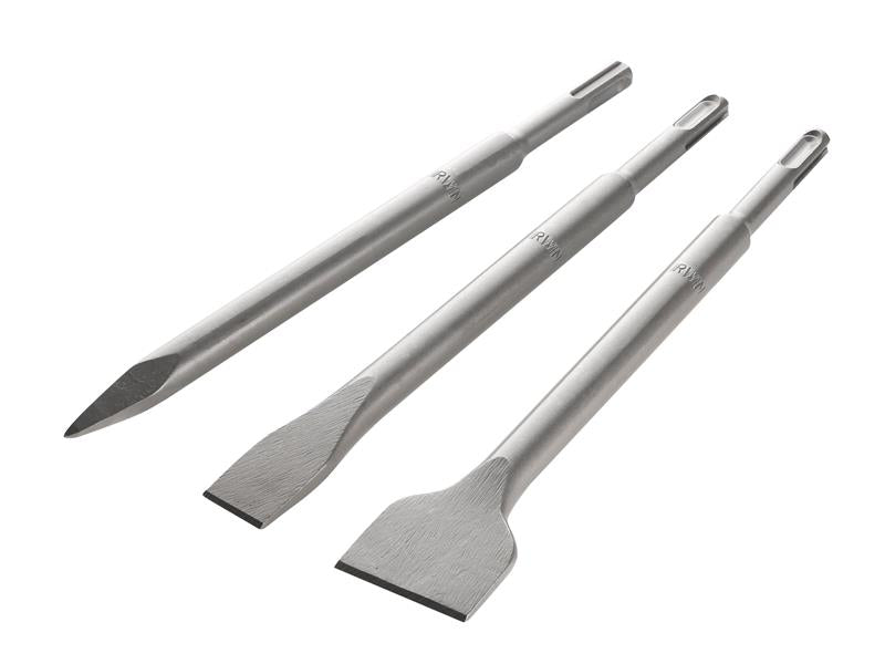 IRWIN® IRWIW2027602 SDS Plus Chisel Set, 3 Piece