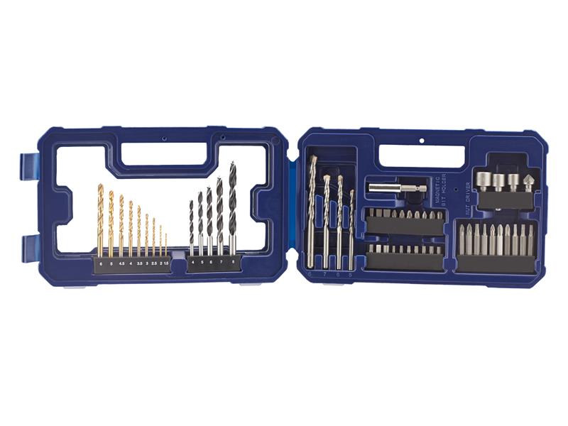 IRWIN® IRWIW6062524 Drill & Screwdriving Set, 53 Piece