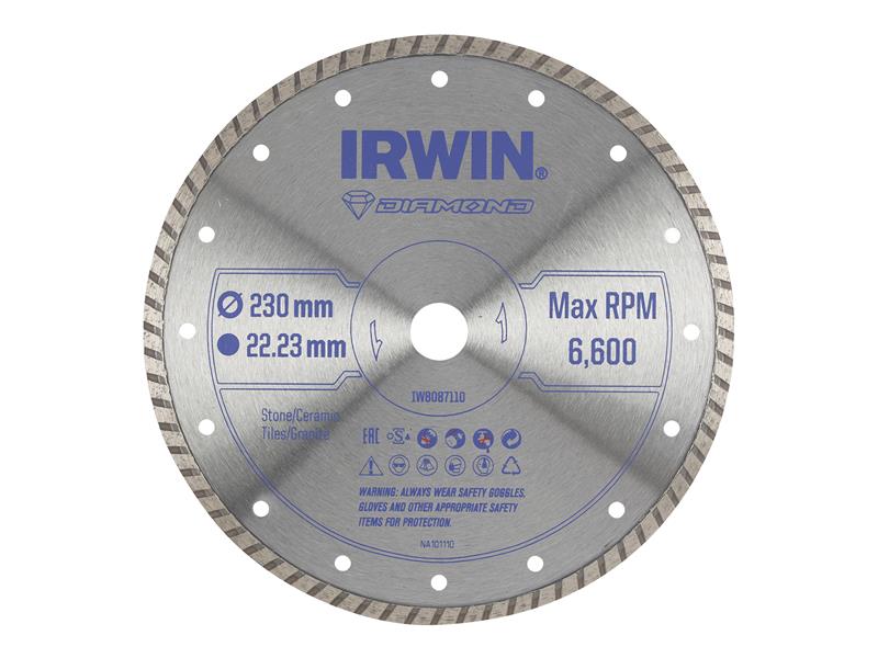 IRWIN® IRWIW8087110 Diamond Blade 230 x 22.23mm