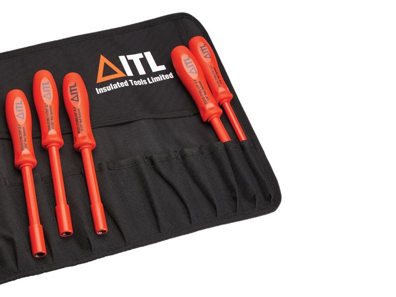 ITL Insulated ITL02342 Insulated Nut Spinner Set, 5 Piece