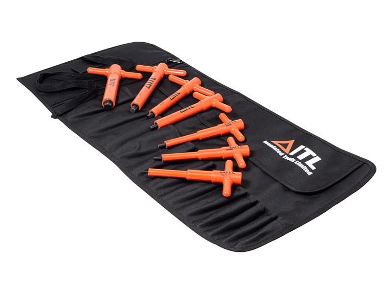 ITL Insulated ITL02665 Insulated T-Handle Hex Key Set, 6 Piece