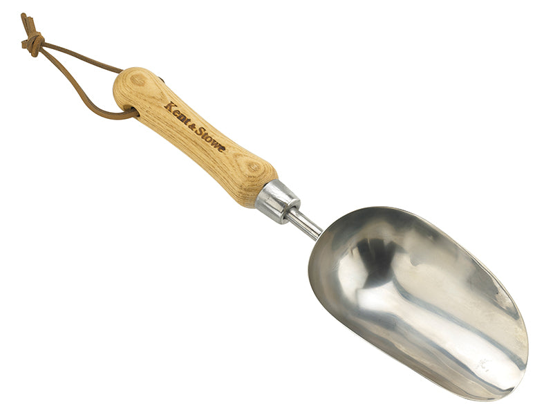 Kent & Stowe K/S70100097 Stainless Steel Hand Potting Scoop, FSC®