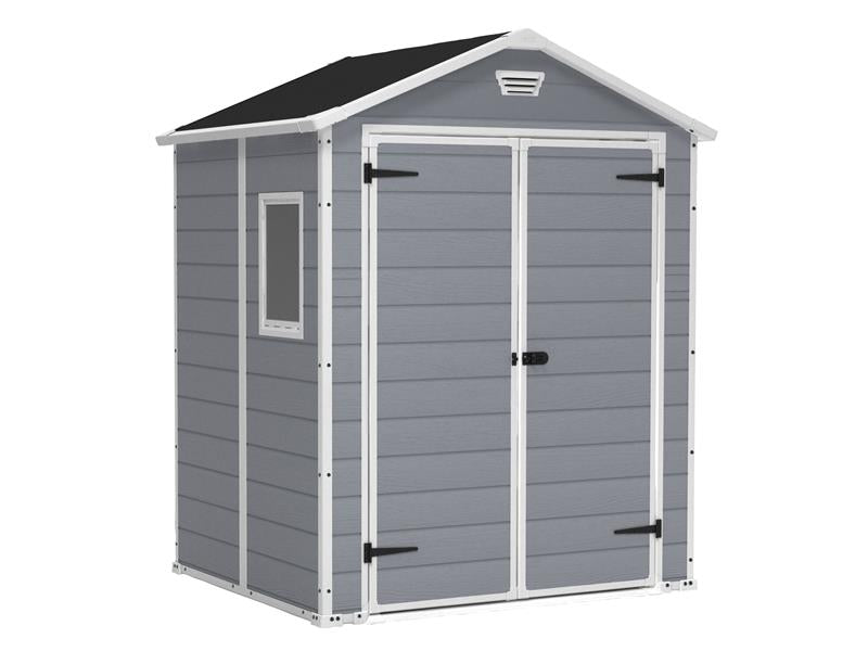 Keter KET230255 Manor Shed Grey 6 x 5ft
