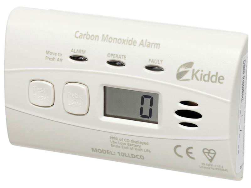Kidde KID10LLDCO 10LLDCO 10-Year Sealed Battery Digital Carbon Monoxide Alarm