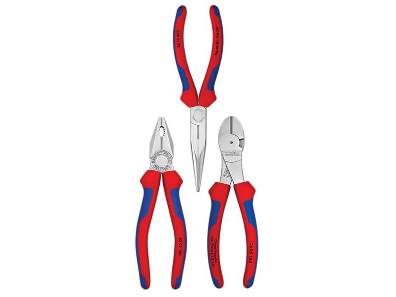 Knipex KPX002011 Assembly Pack Pliers Set, 3 Piece