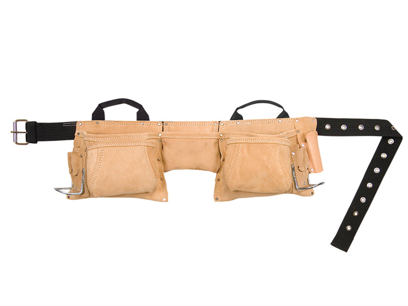 Kuny's KUNAP527X AP-527X Heavy-Duty Leather Work Apron 12 Pocket