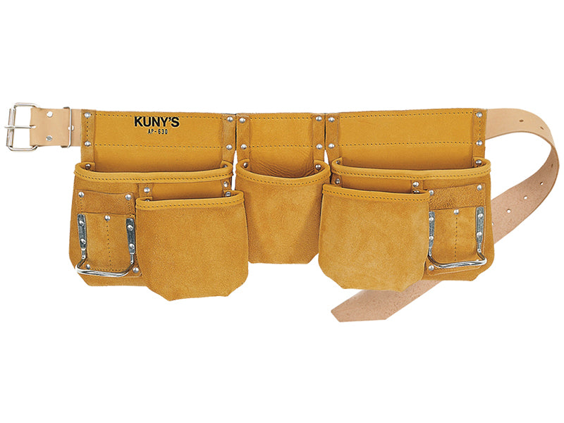 Kuny's KUNAP630 AP-630 Carpenter's Apron Full Grain Leather