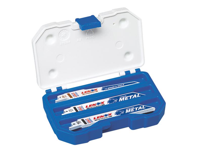 LENOX LEN1073415 General Purpose Reciprocating Saw Blade Set, 15 Piece