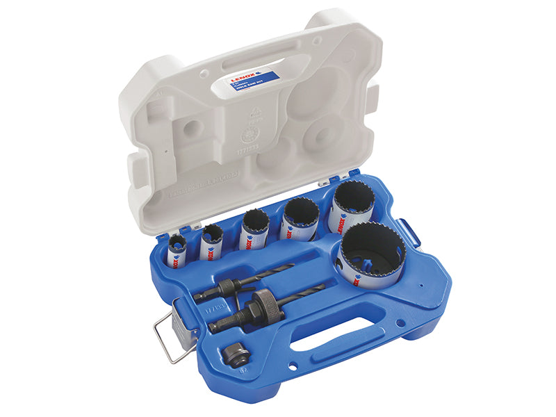 LENOX LEN1768436 INT600P Plumber's Holesaw Kit, 6 Piece
