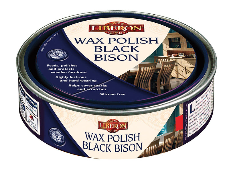Liberon LIBBBPWN150 Wax Polish Black Bison