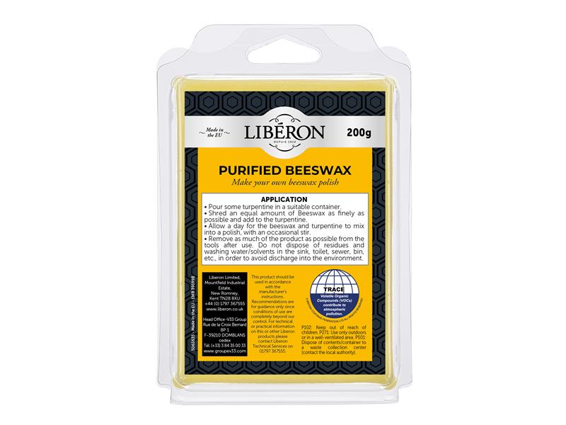 Liberon LIBBPUR1KGN Purified Beeswax