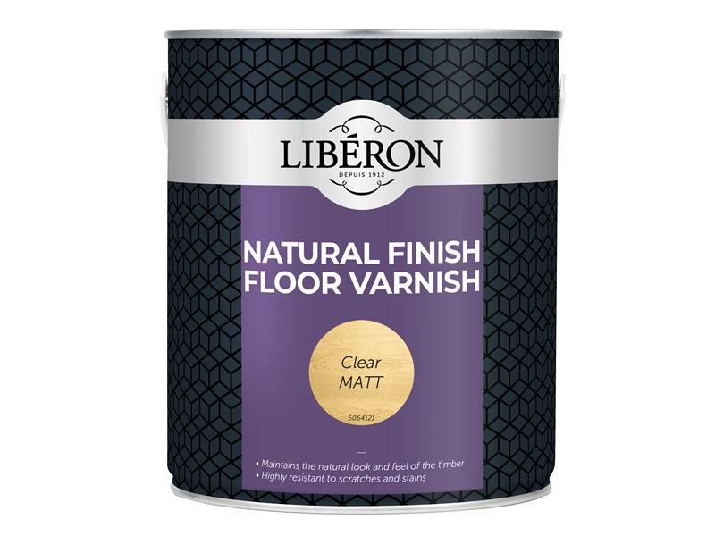 Liberon LIBVWNCM1LN Natural Finish Floor Varnish