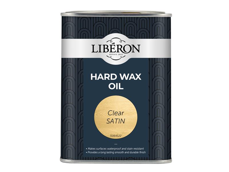Liberon LIBHWOCS1L Hard Wax Oil Clear
