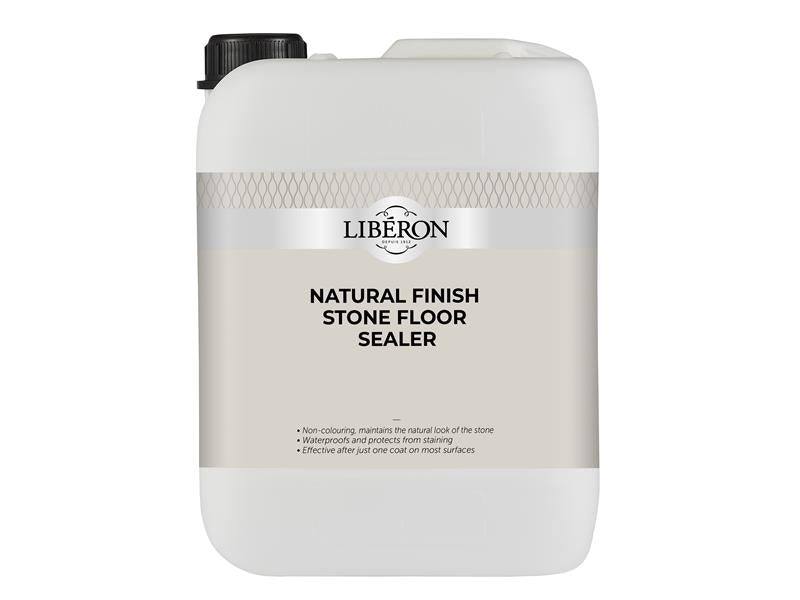 Liberon LIBNFSFS5LN Natural Finish Stone Floor Sealer 5 litre