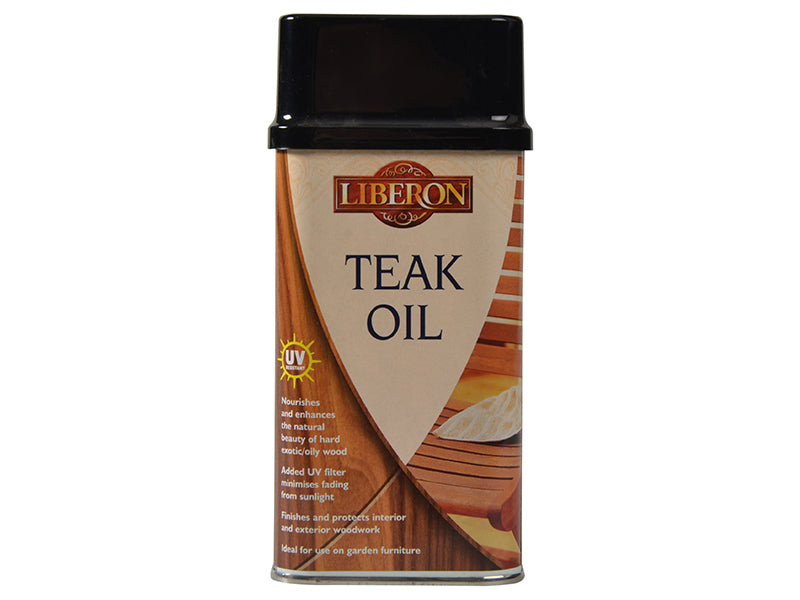 Liberon LIBTOUV250 Teak Oil with UV Filters