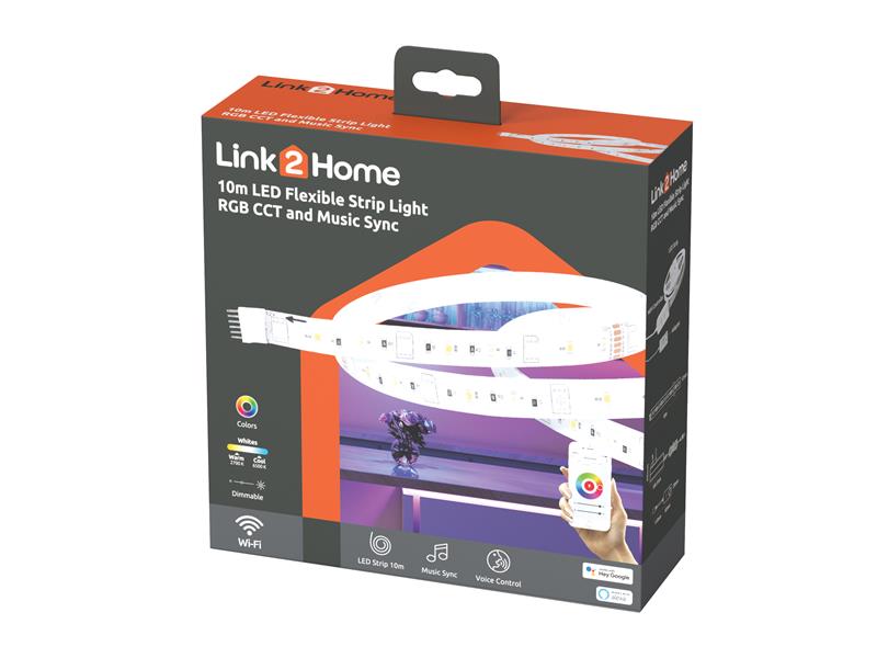 Link2Home LTHSTRIPRGB Flexible LED Light Strip