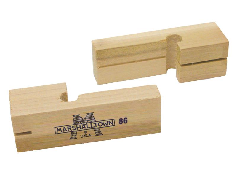 Marshalltown M/T86 86 Hardwood Line Blocks (Pack 2)