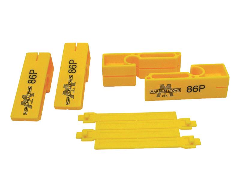 Marshalltown M/T86P 86P Plastic Line Blocks (Pack 4)
