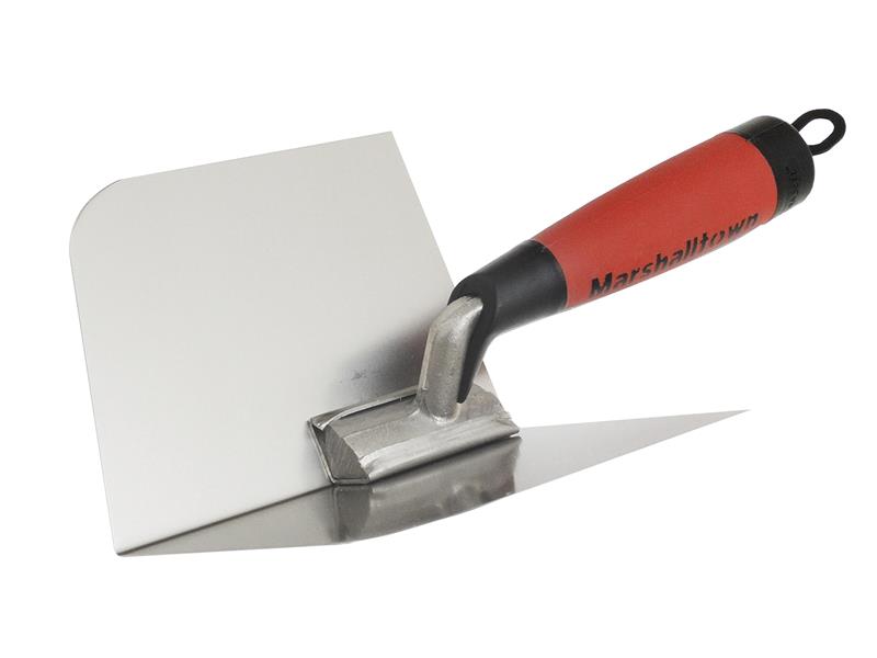 Marshalltown M/TM23RD M23RD Curved Inside Corner Trowel DuraSoft® Handle 5in
