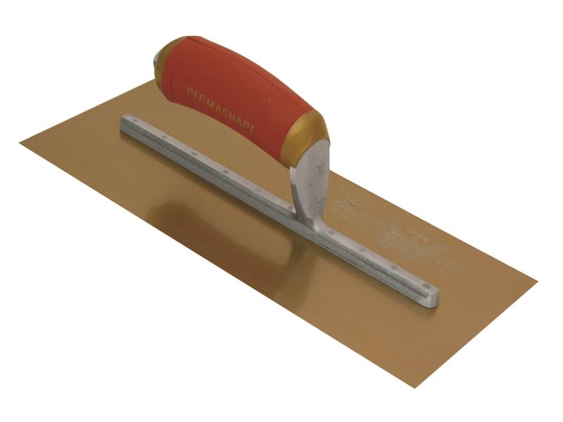 Marshalltown MTMPB1GSD PermaShape® Finishing Gold S/S Trowel