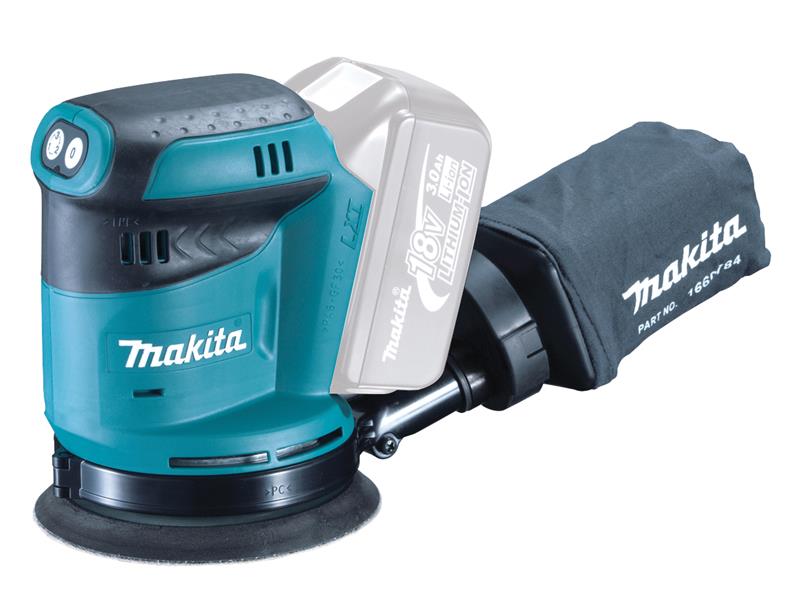Makita MAKDBO180Z DBO180Z 125mm Random Orbital Sander 18V Bare Unit