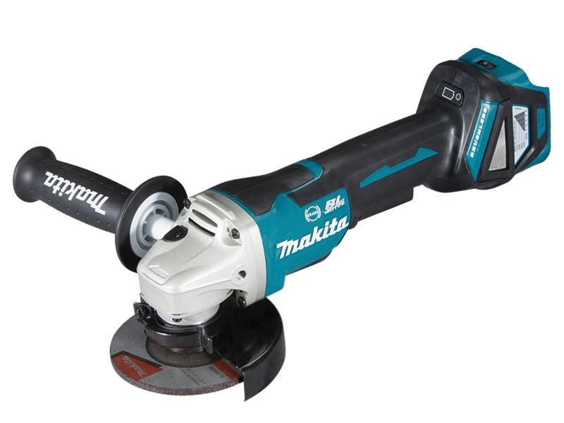 Makita MAKDGA467Z DGA467Z Brushless LXT Paddle Switch Angle Grinder 115mm 18V Bare Unit