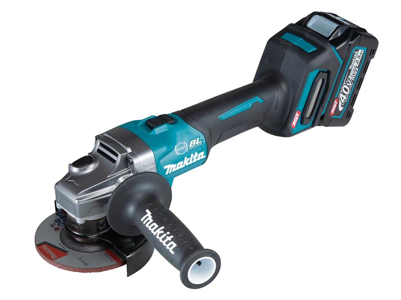 Makita MAKGA004GZ GA004G XGT 40Vmax BL Angle Grinder, 115mm