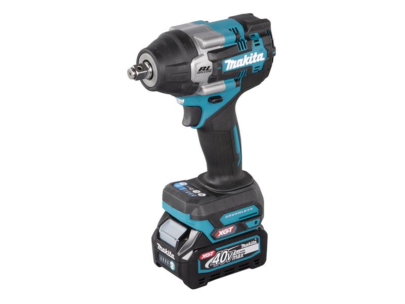 Makita MAKTW007GD21 TW007GD201 XGT 40Vmax BL Impact Wrench 40V 2 x 2.5Ah Li-ion