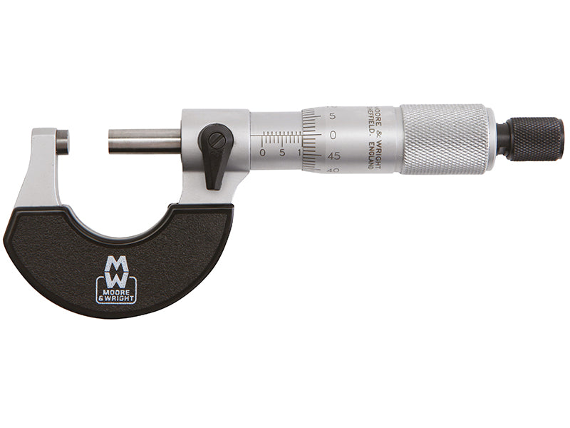 Moore & Wright MAW1961M 1961M Traditional External Micrometer 0-25mm/.01mm