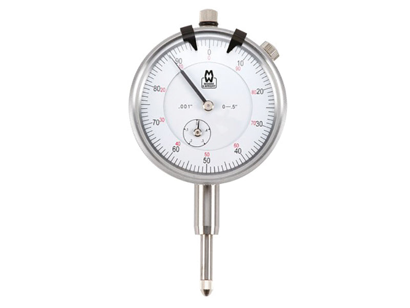 Moore & Wright MAW40101 MW401-01 58mm Dial Indicator 0-0.5in/0.001in