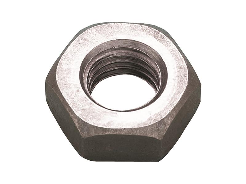 METALMATE® MEMFN10Z Hexagon Full Nut, Zinc Plated