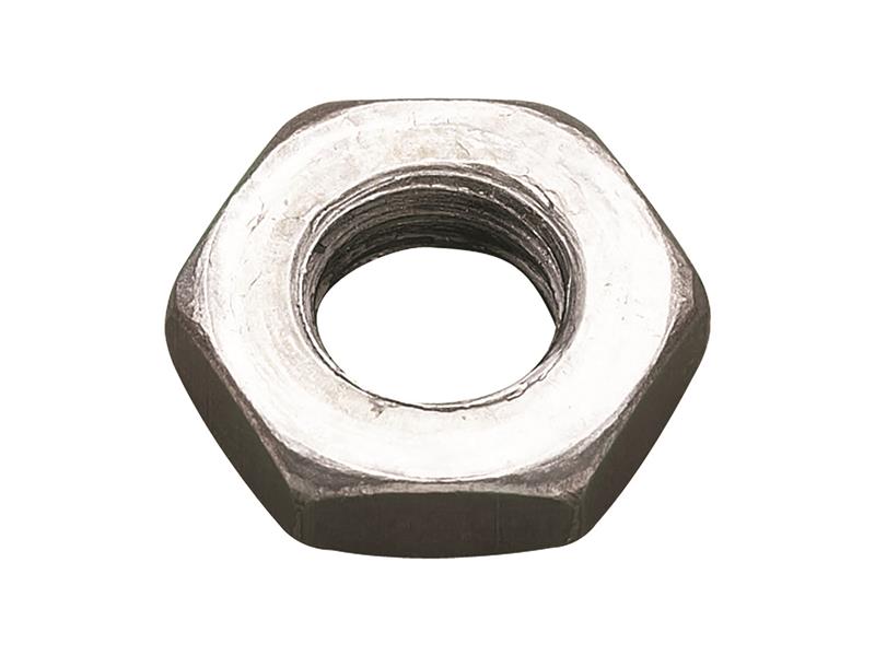 METALMATE® MEMLN10Z Hexagon Lock Nuts, Zinc Plated