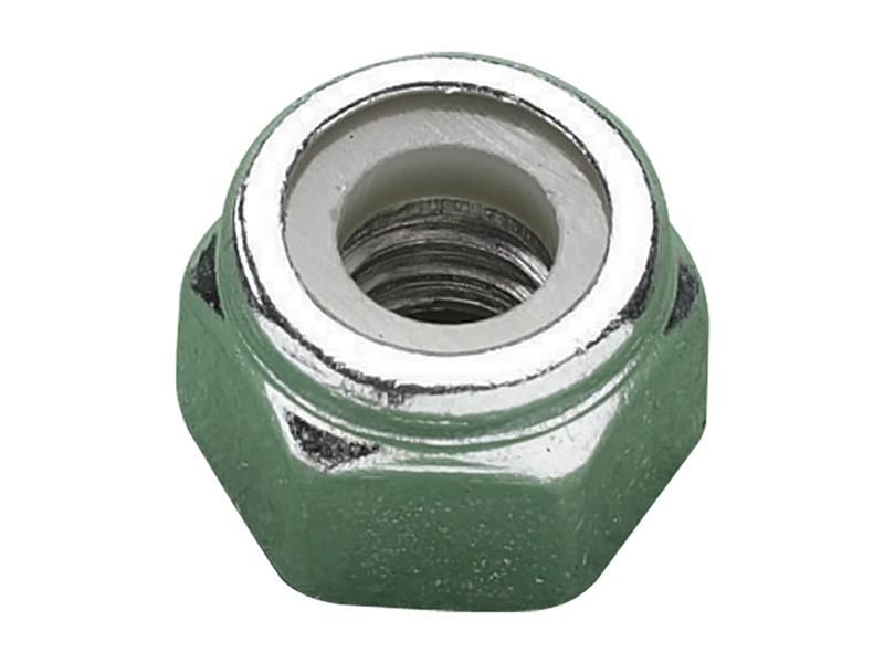 METALMATE® MEMNYNP10Z Type P Nylon Insert Nuts, Zinc Plated