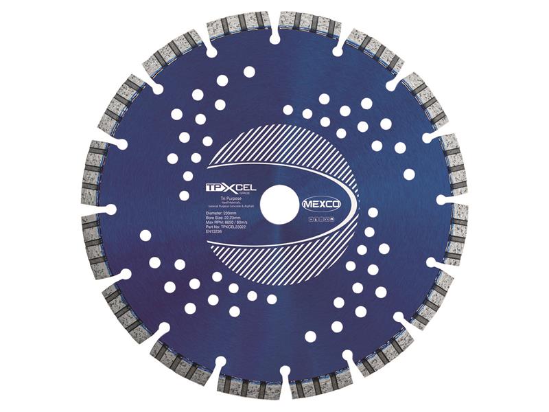 XCEL Grade Tri-Purpose Diamond Blade